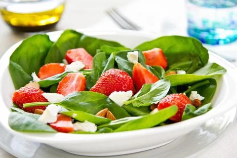 Strawberry salad Stock Photos