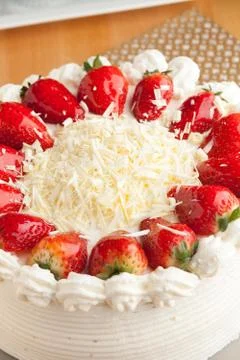 Strawberry Shortcake Stock Photos