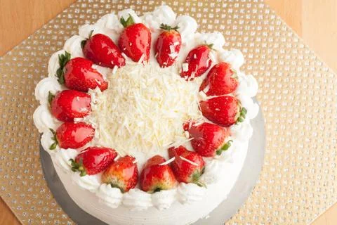 Strawberry Shortcake Stock Photos