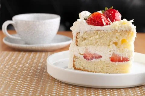 Strawberry Shortcake Stock Photos