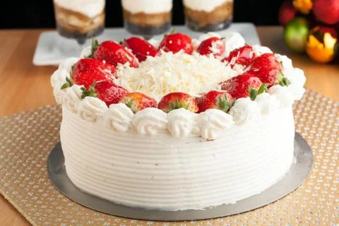 Strawberry Shortcake Stock Photos