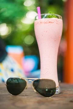 Strawberry Smoothie Foto stock