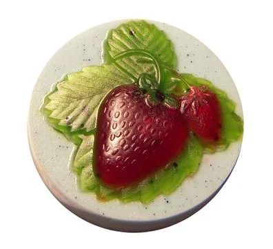 Strawberry Soap Stock Photos