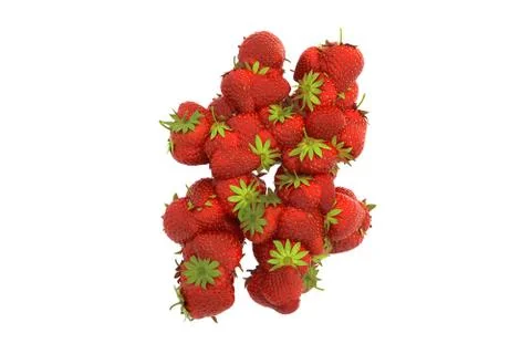 Strawberry symbol # Stock Illustration