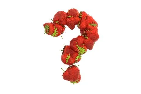 Strawberry symbol ? Stock Illustration