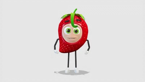 Strawberry talking Stockbeeldmateriaal 166749364