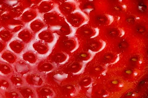 Strawberry texture Stock Photos