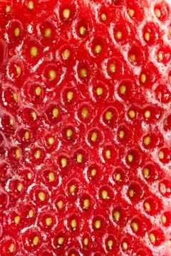 Strawberry texture Stock Photos