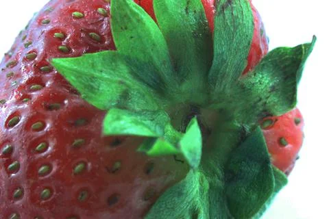 Strawberry top Stock Photos