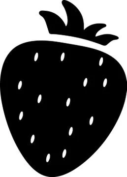 Strawberry. Web icon vector illustration Stock Illustration