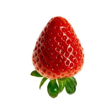 Strawberry on white background  Stock Photos
