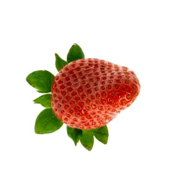 Strawberry on white background  Stock Photos