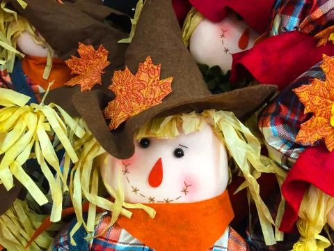 Strawman - Halloween Foto stock