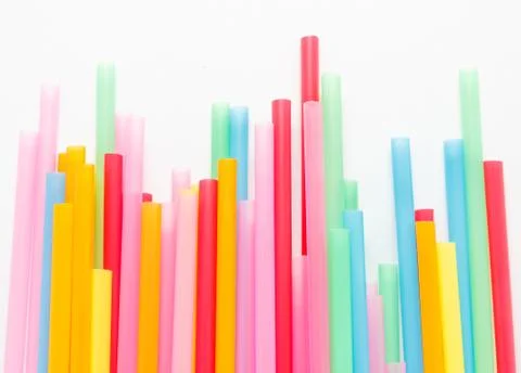 Straws Foto stock