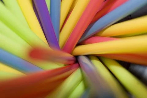 Straws Stock Photos