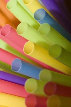 Straws Stock Photos