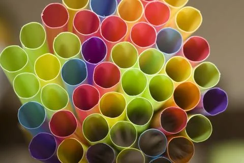 Straws Stock Photos