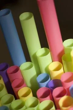 Straws Stock Photos