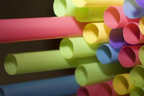 Straws Stock Photos