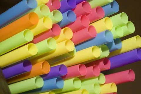 Straws Stock Photos