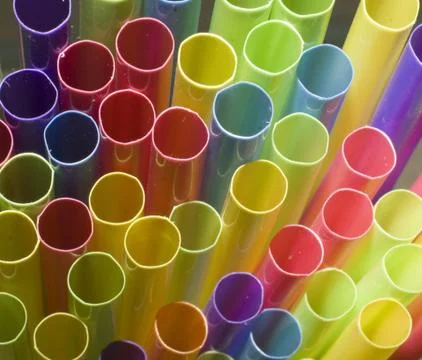 Straws Stock Photos
