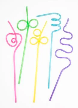 Straws Stock Photos