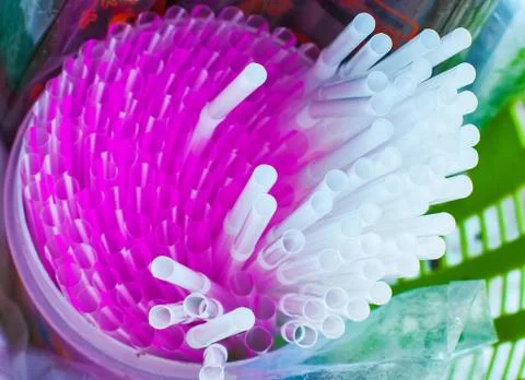 Straws Stock Photos