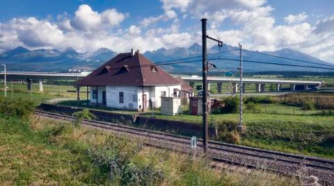 Strba train Stock Photos