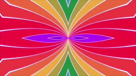 Streak stage background, geometry motion kaleidoscopic Stock Footage 193908972