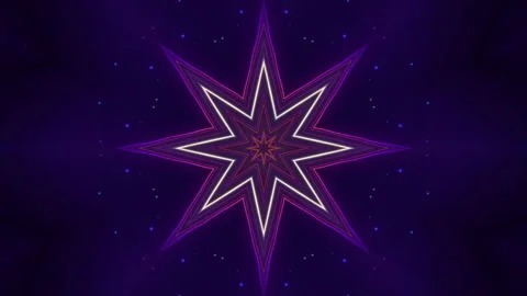 Streak stage background, geometry motion kaleidoscopic Stock Footage 193910239