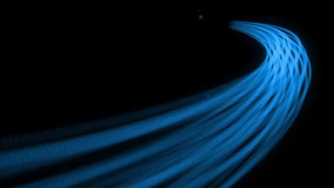 Streaking particles - blue Stock Footage 292658683