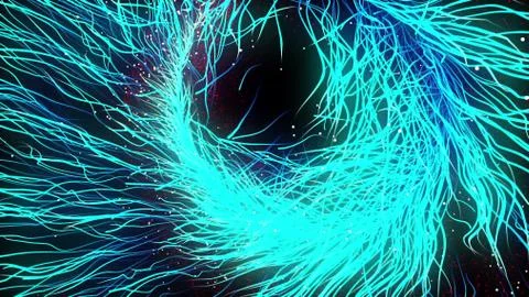 Streaks of multicolor Light Background Stock Illustration