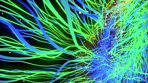 Streaks of multicolor Light Background Stock Illustration