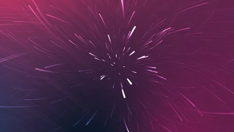 Streaks of white light on a pink background. Stock Footage 302080555