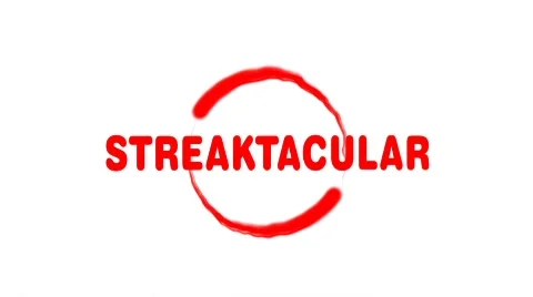 Streaktacular - Streaks on a white background and particle explosion. Stock After Effects