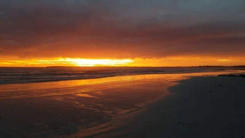 Streaky Bay sunset Stock Footage 101044911