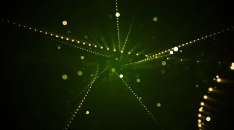 Streaky Dots Lights Background Stock Footage 52542908