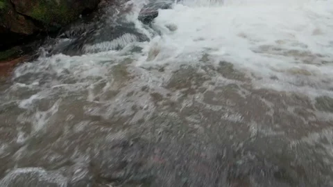 Stream after spring rain Stock Footage 231247252