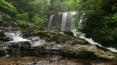 Stream and Waterfall 03 스톡 동영상 5504725