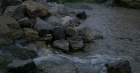 Stream on the beach. Stock Footage 65995765