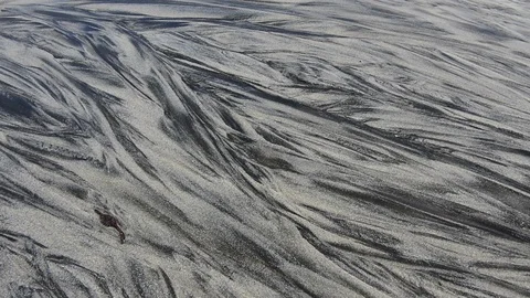Stream on the beach in Norway Stock Footage 107682679