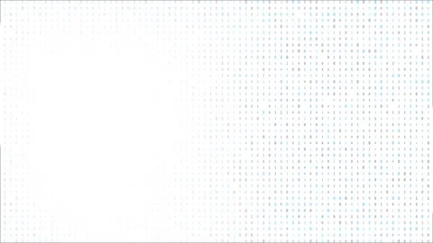 Stream binary code Binary code matrix Program Background on screen numbers Video stock 293668858