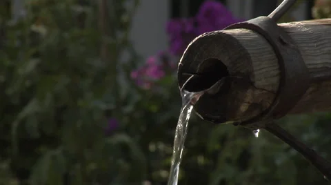 Stream of clean drinking water Stock Footage 32423210