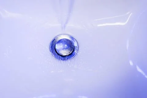 Stream of clean water flows Stock Photos