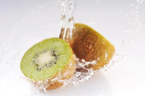 Stream of cold water Stock Photos