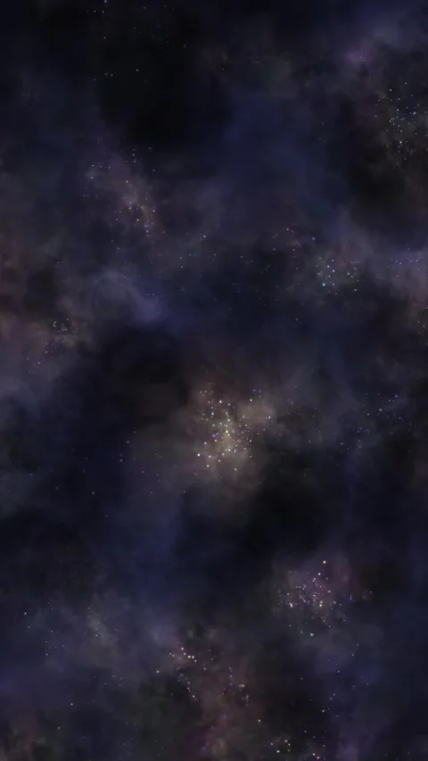 Stream of colored particles in space Stock Footage 325076473