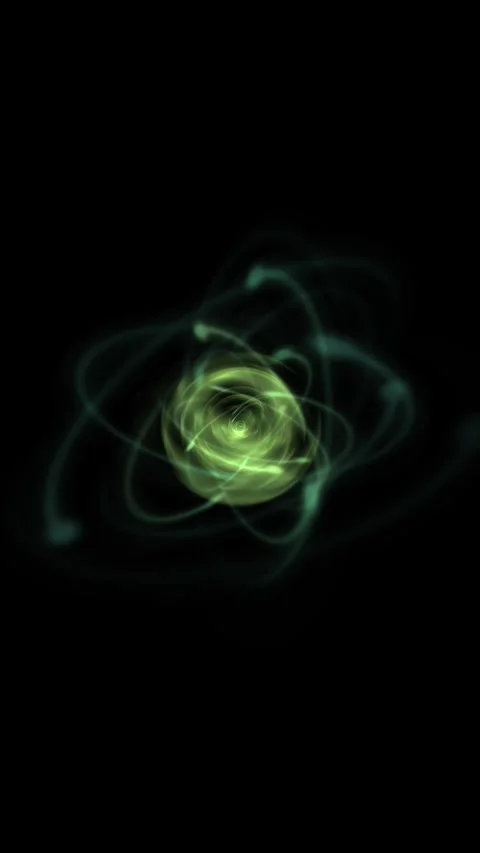 Stream of colored particles in space Stock Footage 325076531