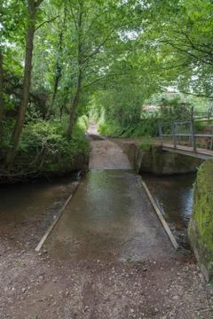 Stream crossings Stock Photos