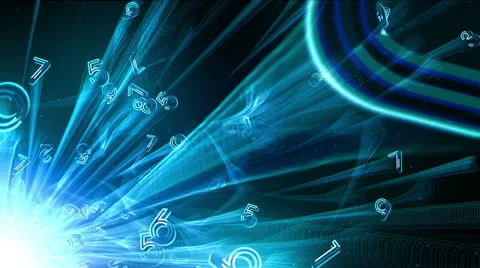 Stream data. Communication. Stock-Footage 33868954