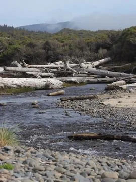 A Stream at the end of the Journey Stock Photos